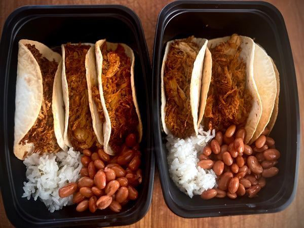 Crispy Chicken Taco Plate