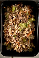 Asian Ground Turkey Stir Fry